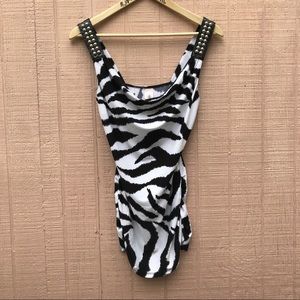 ☠️*3for$25* | cute print cowl neck shirt/dress